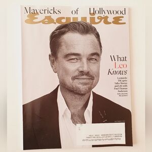 Esquire Magazine September, 2025 - Mavericks of Hollywood - Leonardo DiCaprio